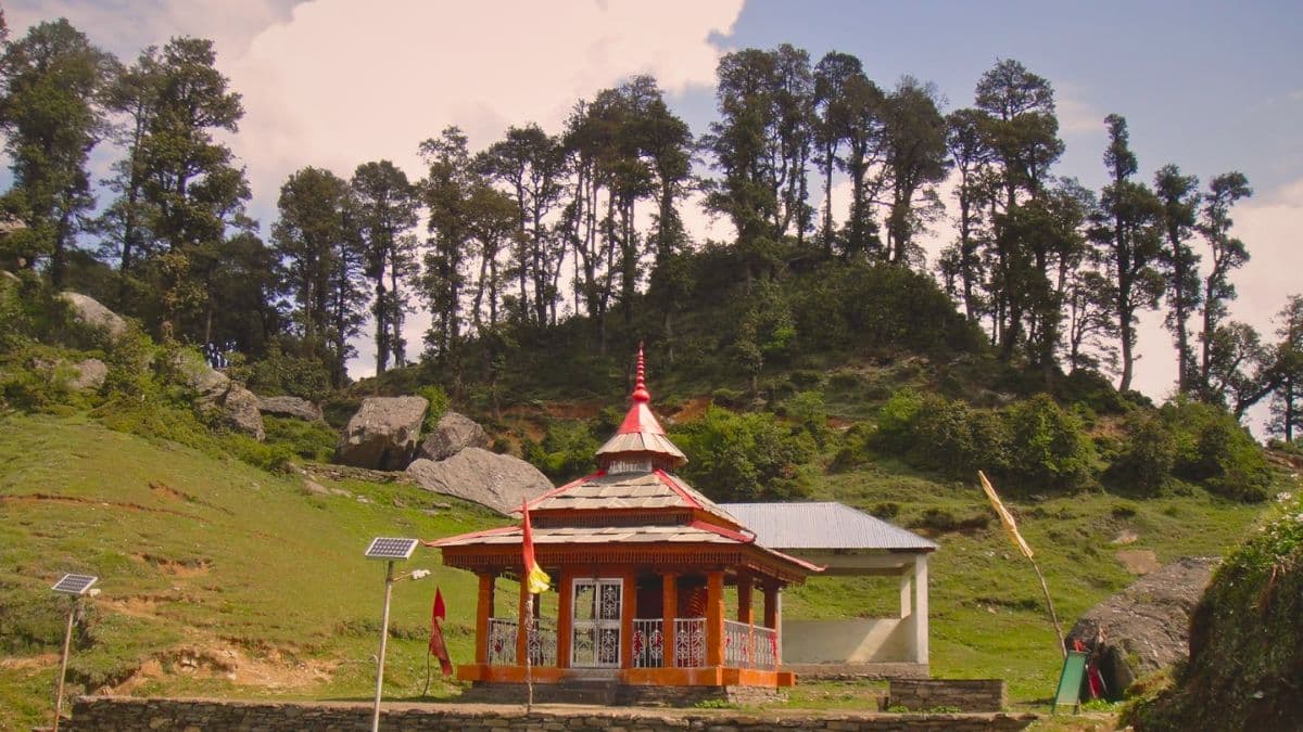 Ancient temple architecture showcasing spiritual heritage in Jibhi