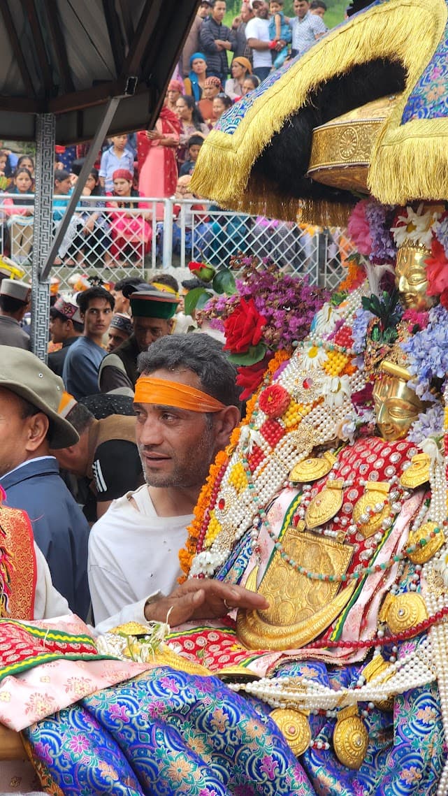 Local festival celebration in Jibhi