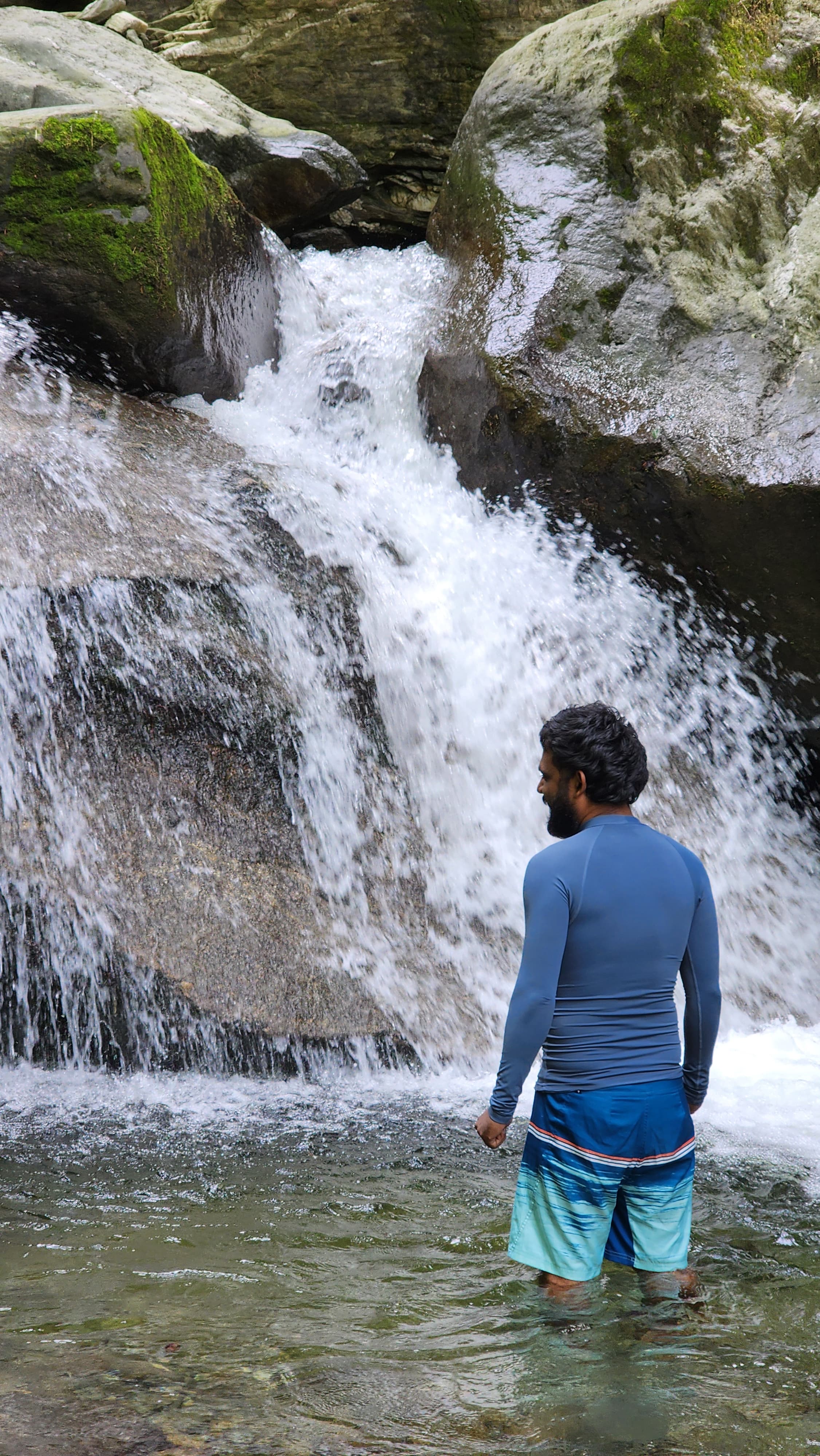 Crystal-clear waters of Jibhi's river