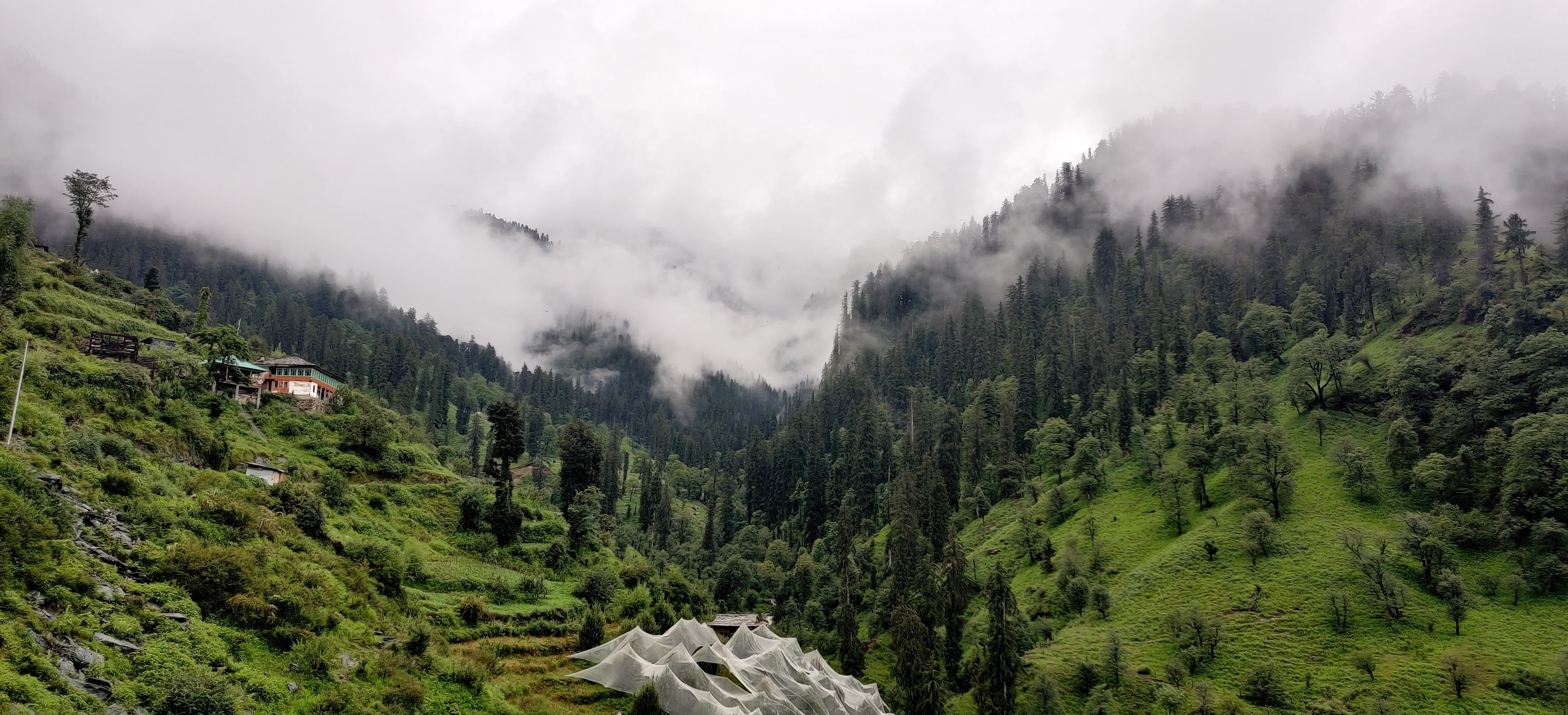 Monsoon in the Jibhi valley
